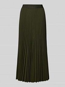 Spódnica midi z plisami Gant zielona EAN 4400169