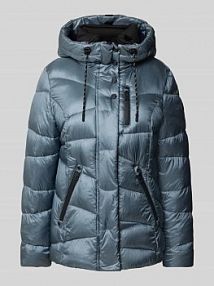 Kurtka pikowana z kapturem Gil Bret niebieska damska EAN 90856208