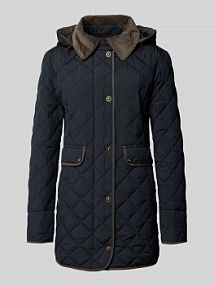 Pikowana kurtka z wykładanym kołnierzem i kieszeniami z patką Gil Bret niebieska damska EAN 91036227