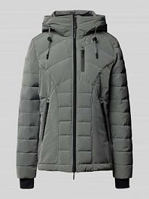 Kurtka pikowana z kapturem Gil Bret zielona damska EAN 90836200