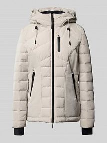 Kurtka pikowana z kapturem Gil Bret beżowa damska EAN 90836200