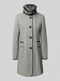 Płaszcz ze stójką Gil Bret szary damski EAN 95316152