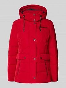 Kurtka pikowana z kieszeniami zapinanymi na zamek błyskawiczny Gil Bret czerwona damska EAN 90666200