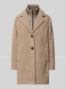 Płaszcz wełniany ze sztucznego kożuszka Gil Bret beżowy damski EAN 95296131