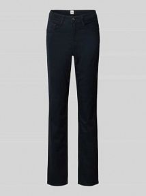 Jeansy o kroju slim fit z 5 kieszeniami model STYLE.CAROLA BRAX granatowe damskie EAN 71-1707 09911320