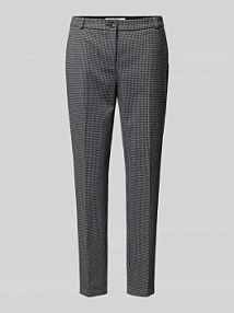 Spodnie materiałowe o kroju slim fit w kant model STYLE.MARON BRAX szare damskie EAN 71-5827 09212320