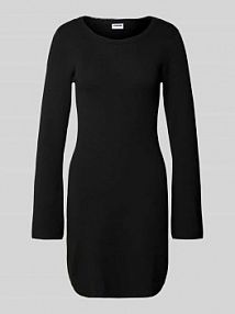 Sukienka mini z okrągłym dekoltem model TIFFANY Noisy May czarna EAN 27034809