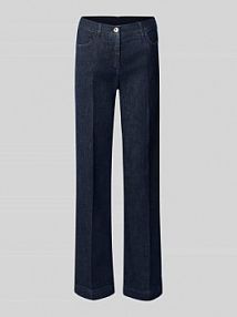 Jeansy z prostą nogawką w kant model Jenny TONI niebieskie damskie EAN 12-39 121356