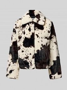 Kurtka z obszyciem ze sztucznego futra model EVE Noisy May damska EAN 27035654