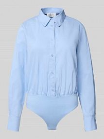 Body bluzkowe z kołnierzykiem koszulowym model Farina GUIDO MARIA KRETSCHMER WOMAN białe EAN GMK4311001