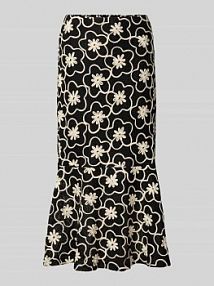 Spódnica midi z półprzezroczystego materiału GUIDO MARIA KRETSCHMER WOMAN czarna EAN GMK4711001