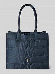 Torba shopper z pikowaniem model wallis tessuto maylin Bogner granatowa EAN 4190001850