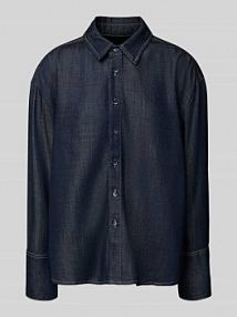 Kurtka z listwą guzikową MAC niebieska damska EAN 227012190