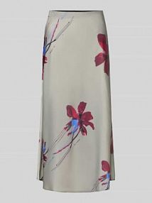 Spódnica midi z plisami model PELLA YAS szara EAN 26030737