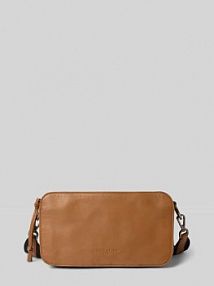 Torebka ze skóry z paskiem na ramię liebeskind berlin brązowa EAN 2167164