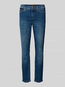 Jeansy o kroju slim fit z mieszanki bawełny model PIPER CAMBIO niebieskie damskie EAN 9128002717
