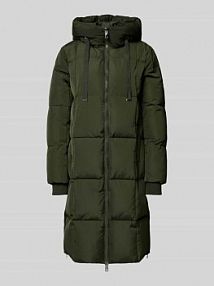 Płaszcz puchowy z kapturem model Nova MOS MOSH zielony damski EAN 139560