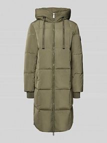 Płaszcz puchowy z kapturem model Nova MOS MOSH oliwkowy damski EAN 139560