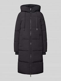 Płaszcz pikowany z kapturem model Ollie MOS MOSH szary damski EAN 170810