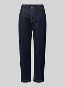 Jeansy o skróconym kroju baggy fit model BARREL Buena Vista niebieskie damskie EAN 2508-B5904