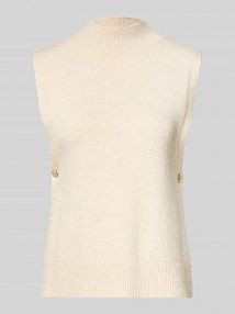 Bezrękawnik o kroju regular fit z dodatkiem wełny s.Oliver RED LABEL beżowa damska EAN 2168038