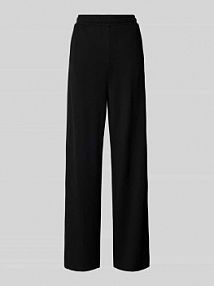 Spodnie dresowe z szerokimi nogawkami z mieszanki wiskozy s.Oliver RED LABEL damskie EAN 2170098