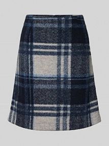Spódnica mini z dodatkiem wełny s.Oliver RED LABEL granatowa EAN 2170202