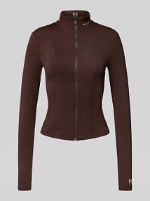 Kurtka ze stójka P.E Nation brązowa damska EAN 243J297 ESPRESSO