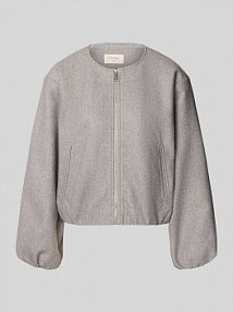 Kurtka z okrągłym dekoltem model Yanna FREE/QUENT szara damska EAN 207288