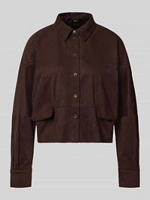 Żakiet z listwą guzikową model Nylia someday brązowy EAN 10428412957363