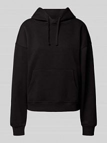 Bluza z kapturem o kroju regular fit z dodatkiem bawełny model BEST Only czarna damska EAN 15338730