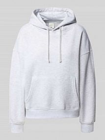 Bluza z kapturem o kroju regular fit z dodatkiem bawełny model BEST Only szara damska EAN 15338730