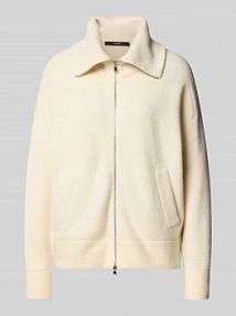 Kurtka z dzianiny z zamkiem błyskawicznym Windsor biała damska EAN 30048297