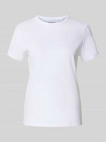 T-shirt z okrągłym dekoltem model Ada mustang biały damski EAN 1013929