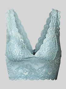 Biustonosz typu bralette z koronki model CHLOE Only niebieski EAN 15107599
