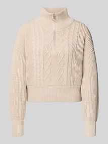 Bluza z kołnierzem o kroju regular fit z mieszanki bawełny model DORITTA Only biała damska EAN 15306911