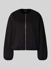 Bluza rozpinana o kroju comfort fit z obniżonymi ramionami Only czarna damska EAN 15344567