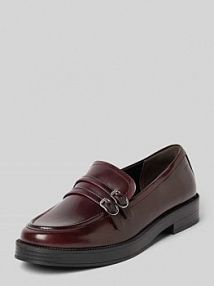 Mokasyny z naturalnej skóry bydlęcej tamaris czerwone damskie EAN 1-24348-45