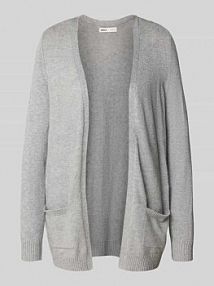 Kardigan o kroju regular fit z mieszanki wiskozy model LESLY Only szary EAN 15174274