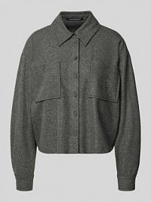 Żakiet z listwa guzikową LUISA CERANO szary EAN 228010 3309