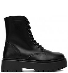 Trzewiki DeeZee czarne damskie 13123-1-BLACK PU