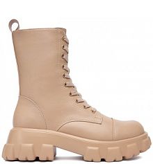 Trzewiki DeeZee beżowe jasne damskie 1709-1 BEŻOWY JASNY