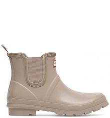 Kalosze Hunter brązowe jasne damskie HFW-001