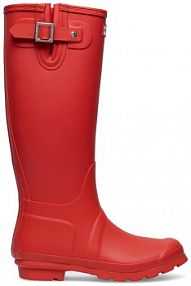 Kalosze Hunter czerwone damskie HFW-006