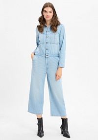 Dżinsowy kombinezon  Kobiety Bawełna niebieski jednolity XS Levi's