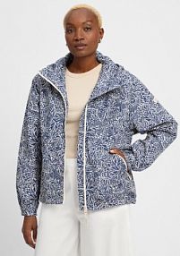 Kurtka funkcjonalna  Chrisanta Kobiety niebieska wzorzysty XS Ragwear damska