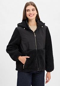Kurtka  Kobiety Sztuczne włókno czarna jednolity XS Liu Jo Collection damska