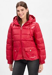 Kurtka puchowa  Imbottito piuma cort Kobiety czerwona jednolity XS Liu Jo Collection damska