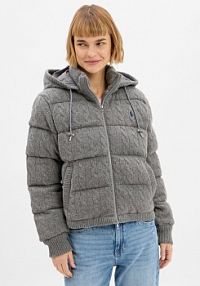 Kurtka pikowana z zawartością kaszmiru Kobiety szara marmurkowy XS Polo Ralph Lauren damska