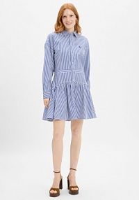 Sukienka  z bluzką Kobiety Bawełna niebieska/biała w paski 42 Polo Ralph Lauren